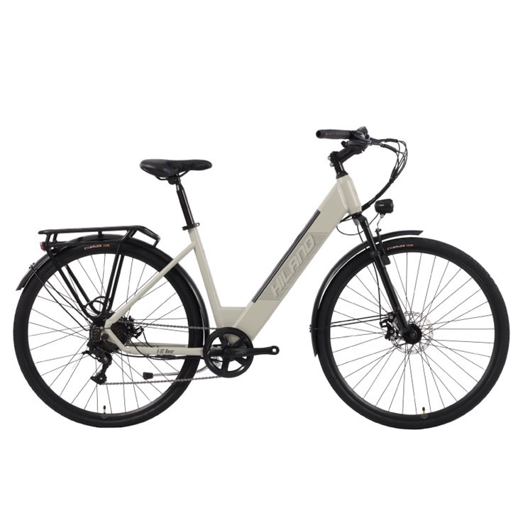 JOYKIE 700C E - Beic rac cefn Cymudo a Hamdden Trydan Dinas Trydan Beic Cefn Gyriant Cefn Modur Beic Batri Cudd 250W 36V E Beic