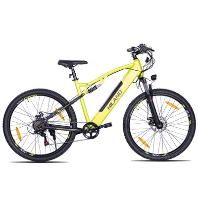 Dyluniad Newydd JOYKIE HILAND MTB Beic Mynydd Trydan Ataliad Llawn 36V 10.4ah 27.5 Brêc Disg Modfedd