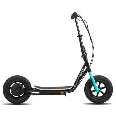 JOYKIE STARMOTO Sgwteri Trydan 12 Modfedd Disg Mecanyddol Brake Cyflymder Sengl Hi Deg Sgwteri Trydan Plygadwy Ffrâm Dur